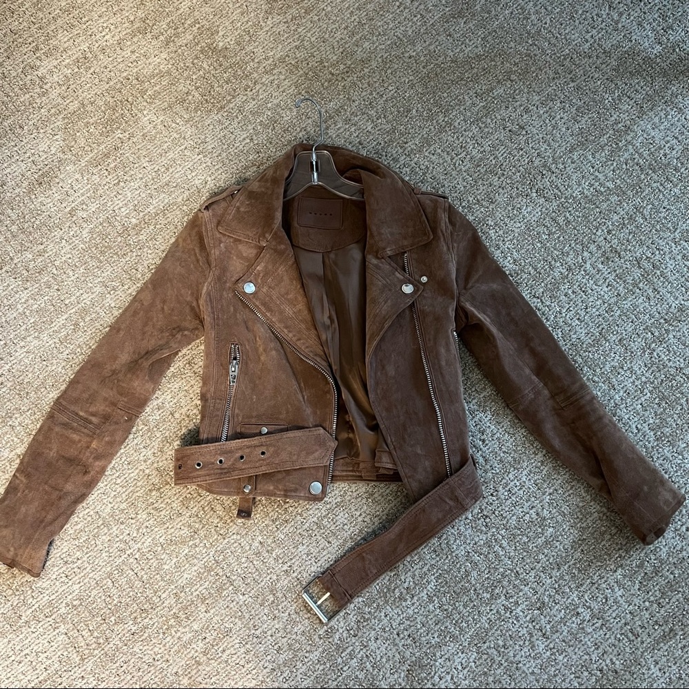 Blank NYC Moto Suede Jacket